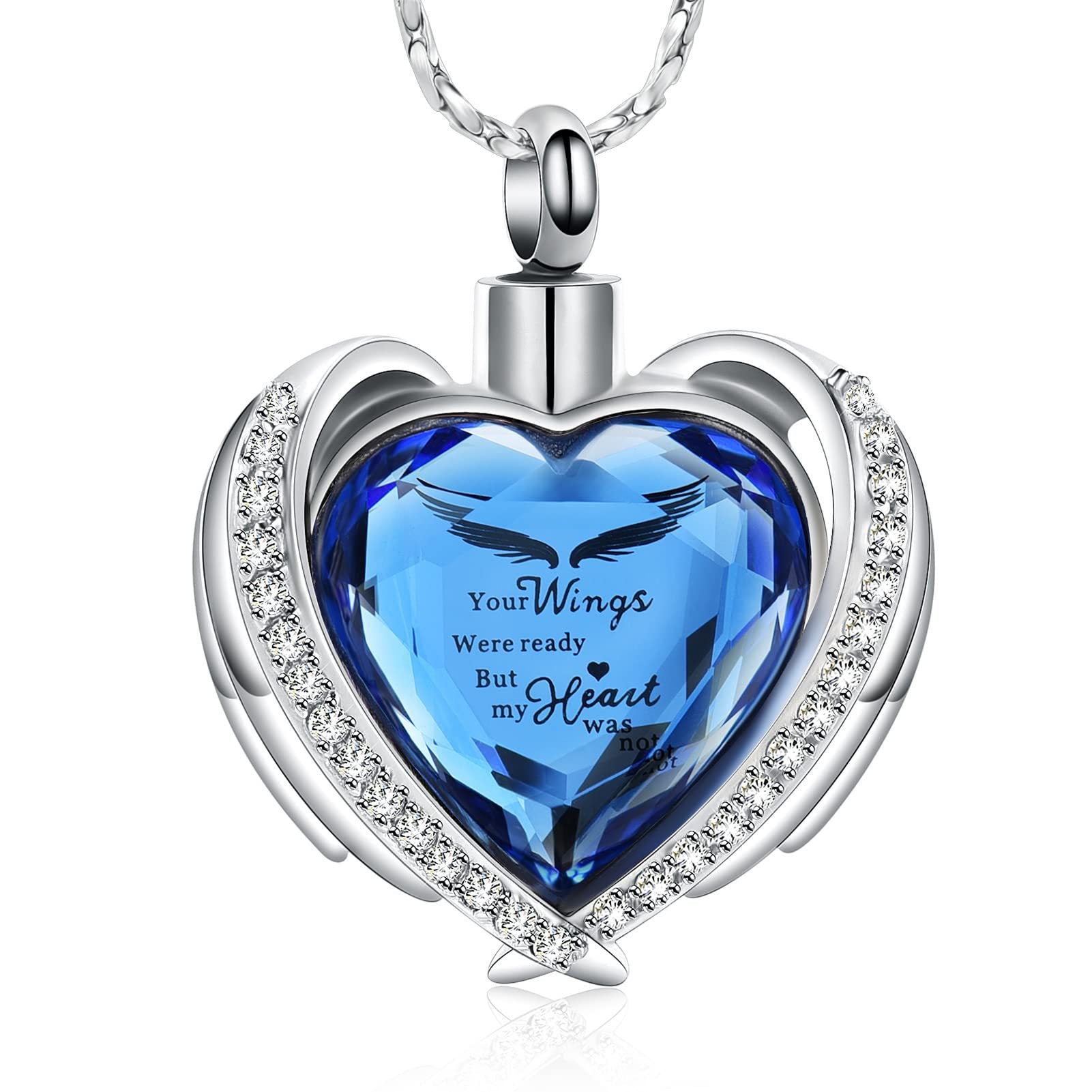 Wholesale Heart Pendant Personalized Stainless Steel Love Urn Necklaces