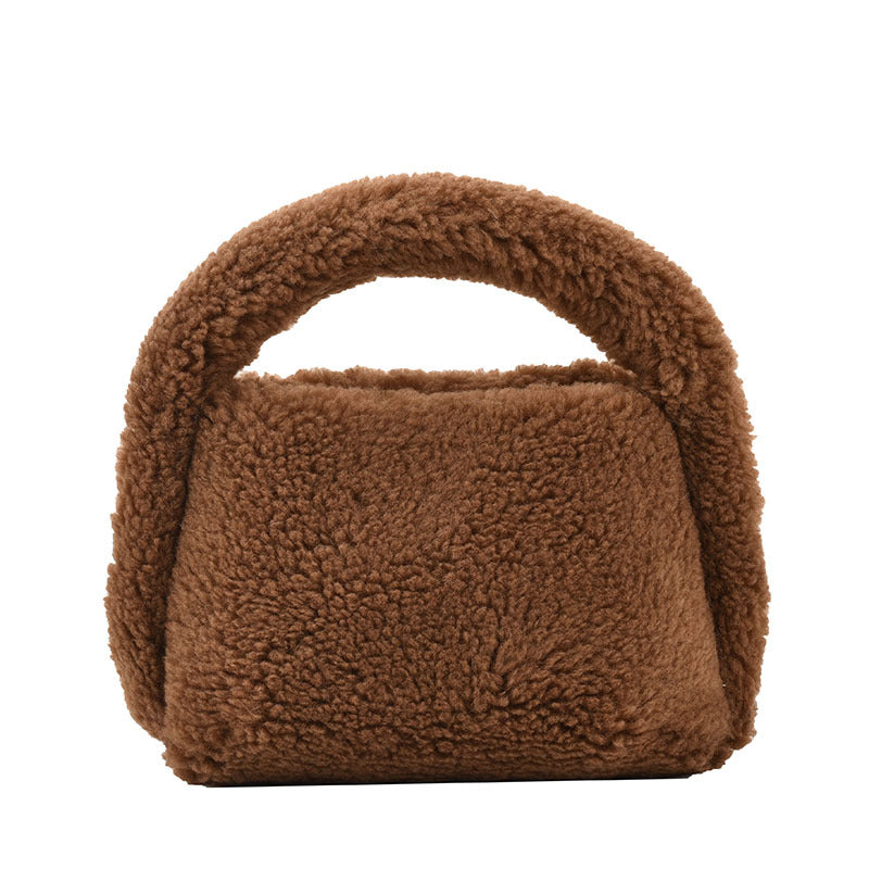 Wholesale 2023 Autumn and Winter Portable Plush Bags