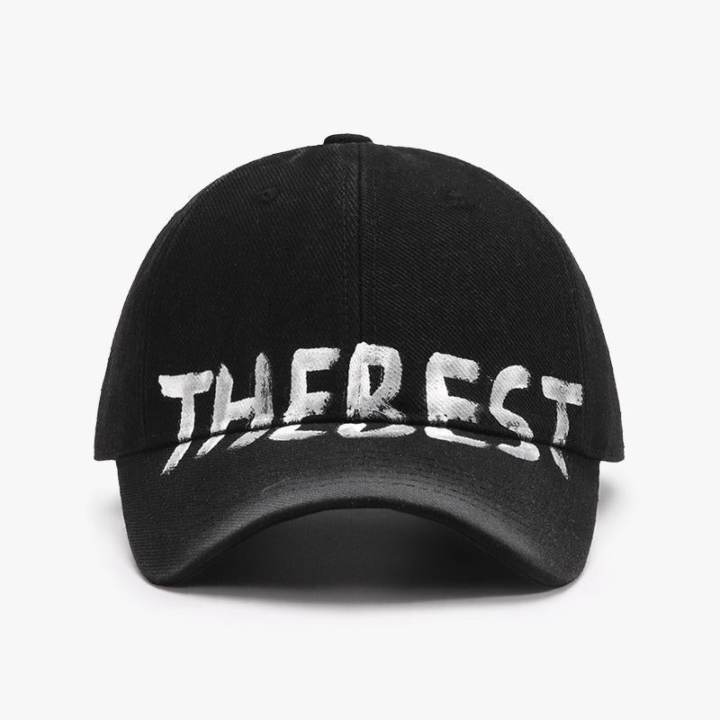 Wholesale Spring Letter Graffiti All-match Outdoor Curved Eaves Soft Top Baseball Hat