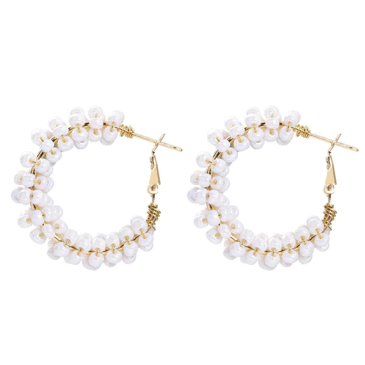 Wholesale handmade beaded earrings Bohemian fashion  exquisite earrings