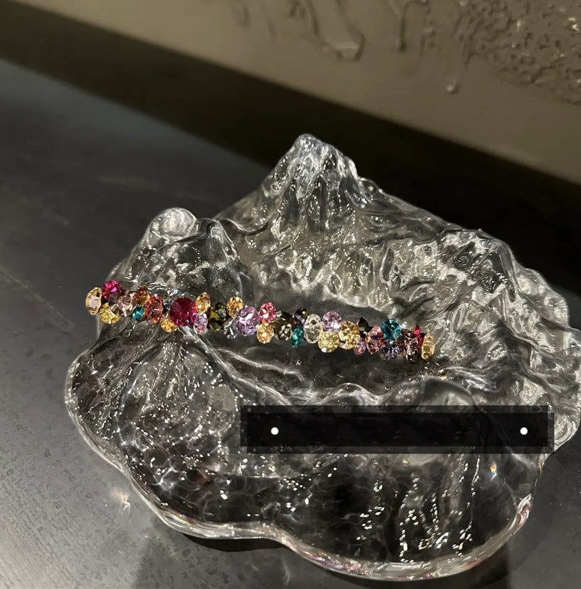 Wholesale Rhinestone Hair Clip Shiny Side Hair Clip