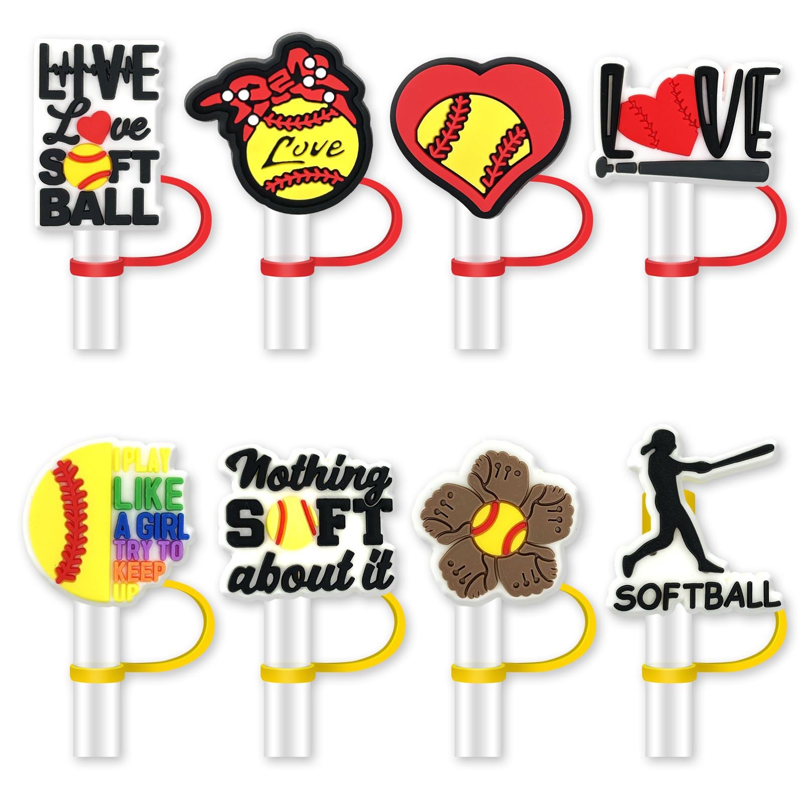 Wholesale 5pcs/pack Straw Cap Dust Plug Restaurant Straw Decoration  OLY Exclusive