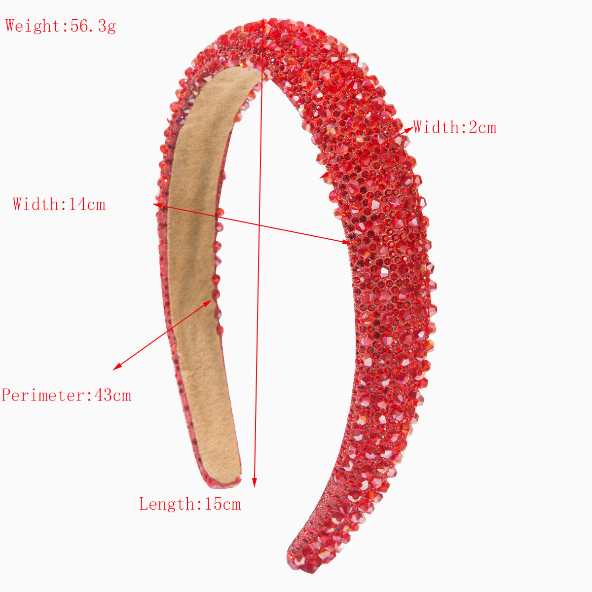 Wholesale Rhinestone headband shiny full of diamonds creative headband