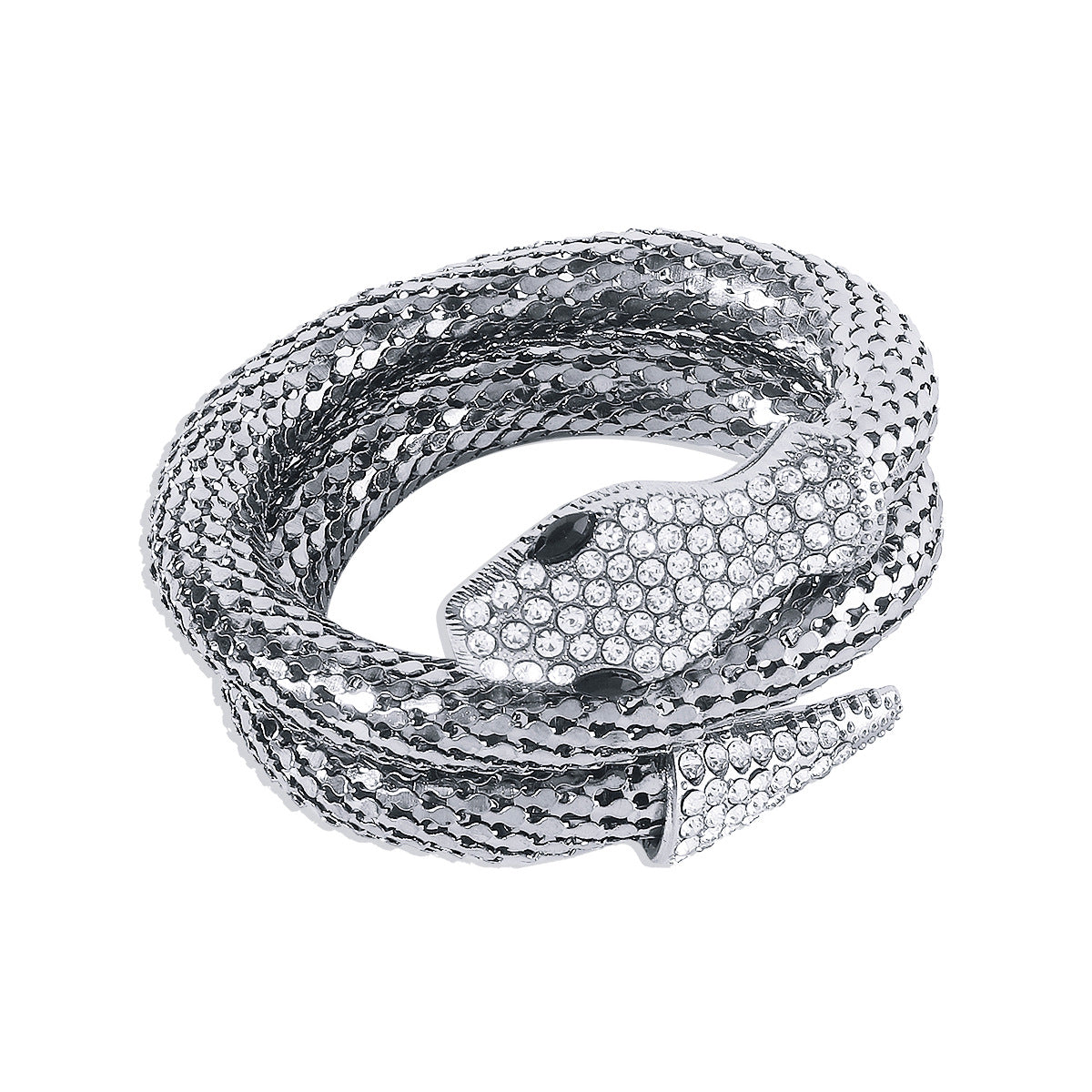 Brazalete de envoltura de diamantes de diamantes de diamantes de diamantes de diamantes de diamantes de diamantes de diamantes de diablo micro pavimentado