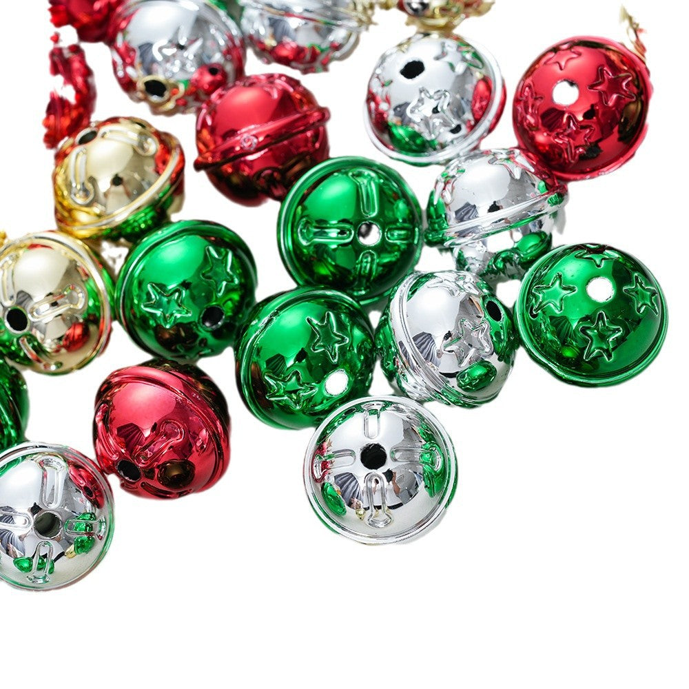 Wholesale 10pcs    Pentagram Christmas Bell Acrylic Beads