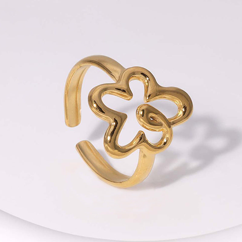 Wholesale Open-Style Stainless Steel Ring — Minimalist &  Understated Design ( Non-Fading)