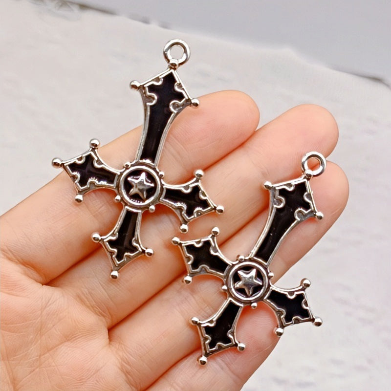 Wholesale Gothic Heart Cross Sword Pendant