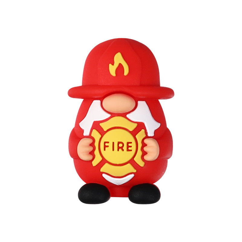 Wholesale 20pcs/ pack 3D silicone beads DIY doll food grade beads