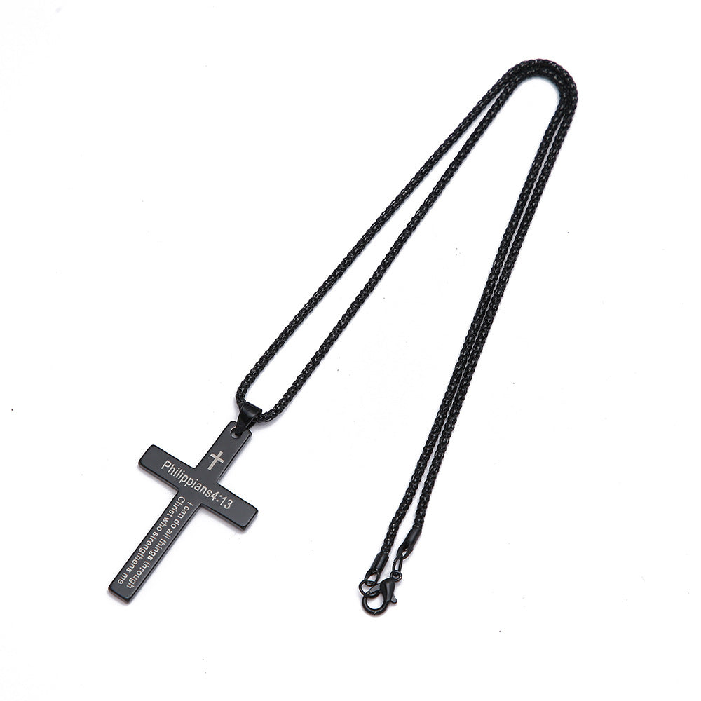 Wholesale Men's Personalized Guitar Shape Necklace Sweater Chain