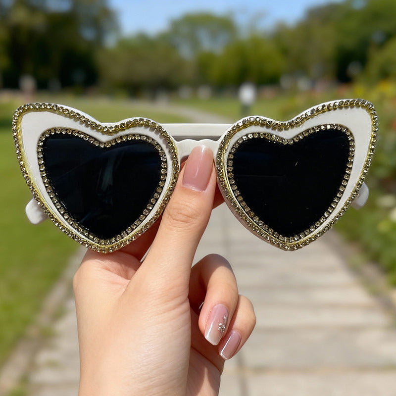 Wholesale Leopard Print Party with Rhinestones Men' s/ women' s sunglasses