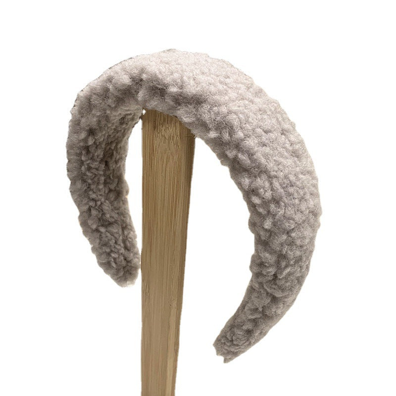 Wholesale Autumn and Winter Plush Wide Edge High Grade Wool Headband