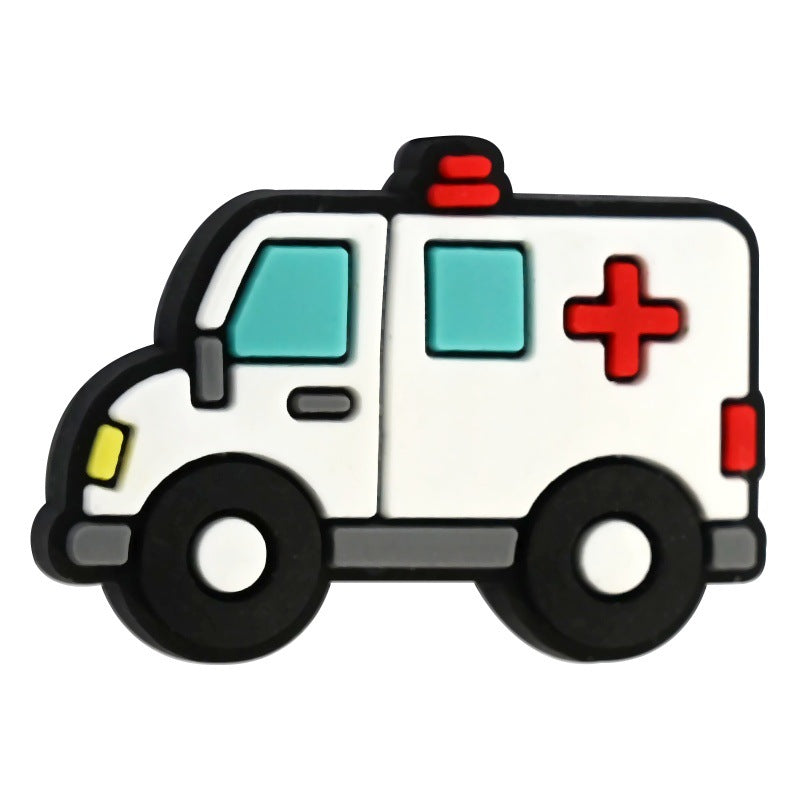 Wholesale  Random 100pcs/pack  Cartoon Medical Nurse Series Beads  Focal Beads