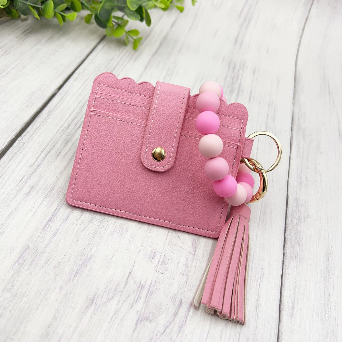 Wholesale Silicone Bead Bracelet Card Bag Solid Color Silicone Bead