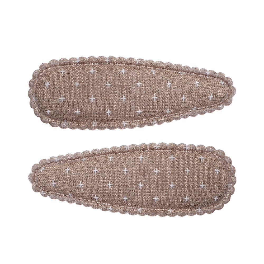 Wholesale Creative Sweet Floral BB Hair Clips