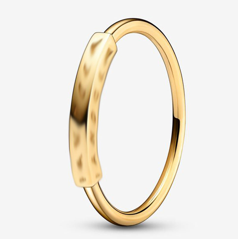 Wholesale Fashion dark purple Pansy Ring