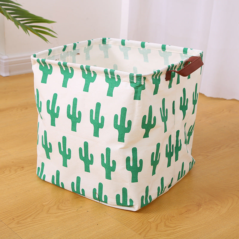 Wholesale Canvas Square Toy Storage Bags