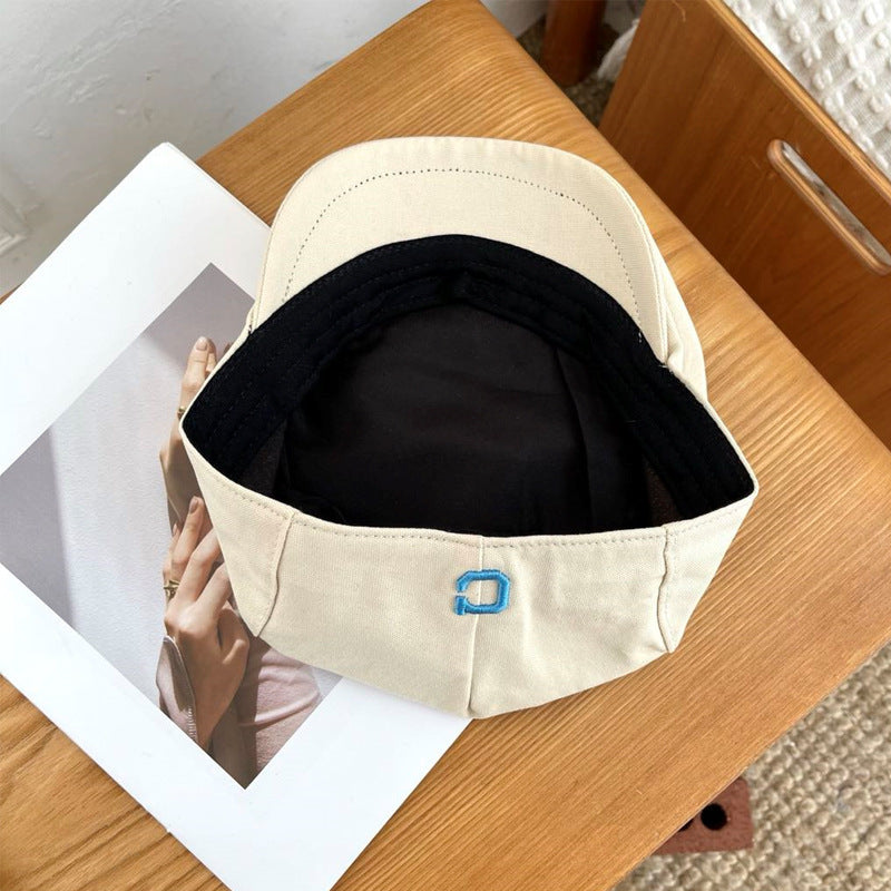 Boina de letras bordadas de poliéster de algodón al por mayor