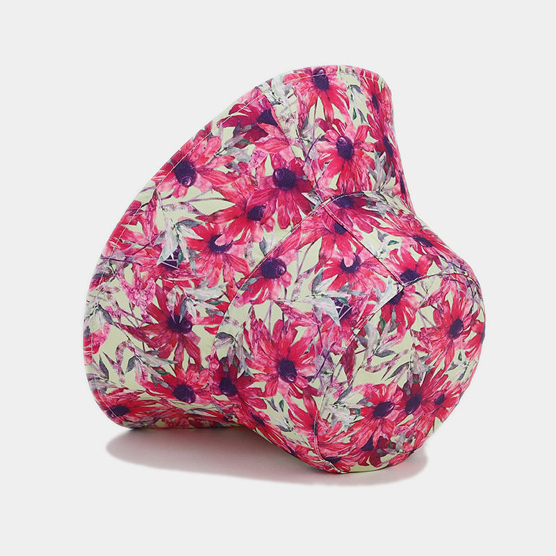 Sombrero de cubo de patrón de girasol de algodón al por mayor