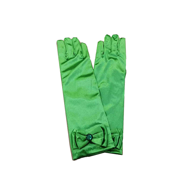Wholesale Bow Show Polyester Glove