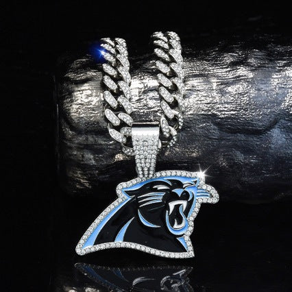 Wholesale Men S Hip Hop Rhinestone Cuban Necklace Gold Jewelry Accessory Gift Casual