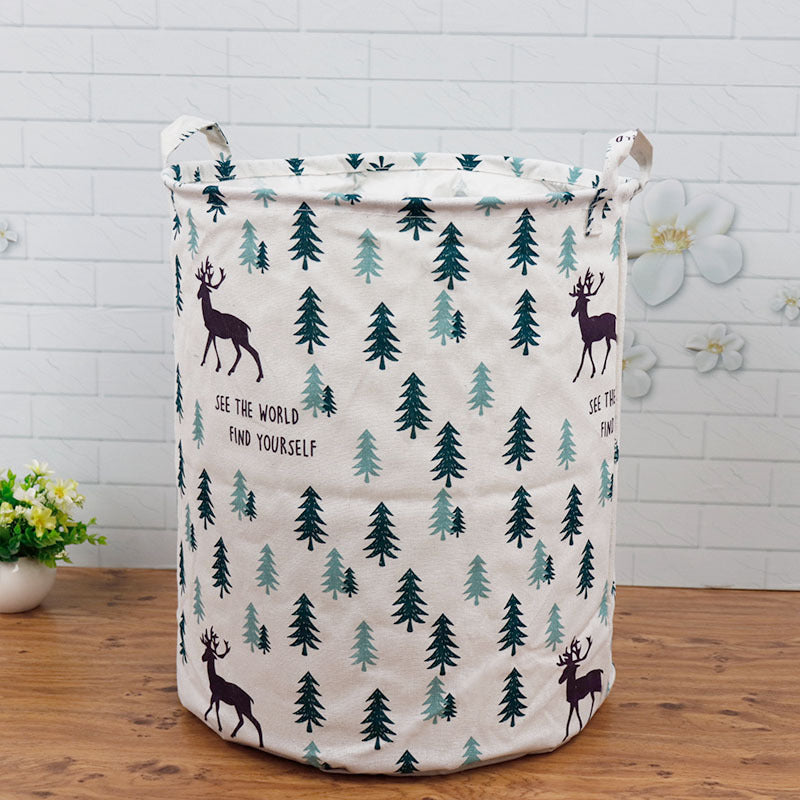 Wholesale Canvas Dirty Clothes Storage Basket