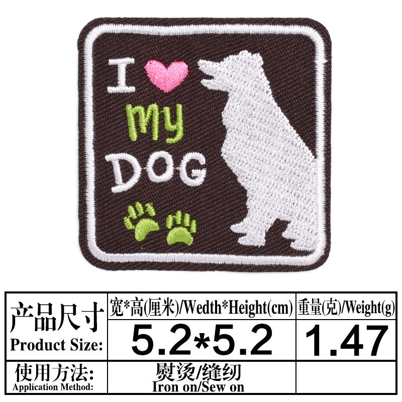 Wholesale Embroidered Cloth Cartoon Patches Set Of 8 Decorative Sew On Accent For Clothing