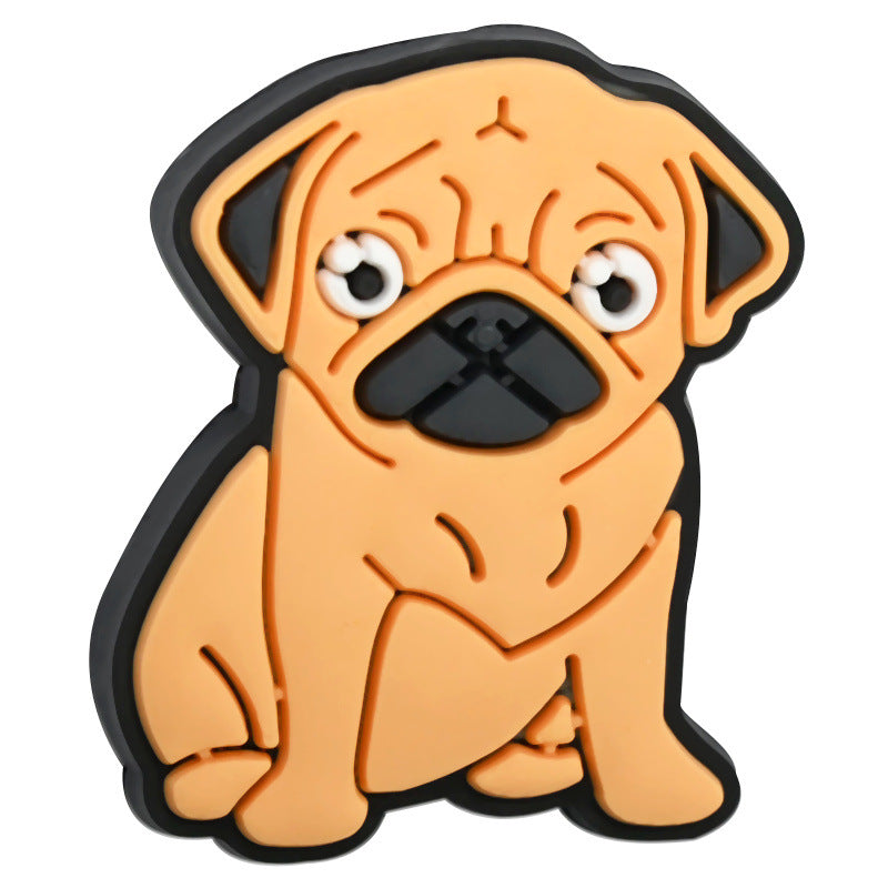 Wholesale   Random 100pcs/pack  Cartoon dog bead  Focal Beads