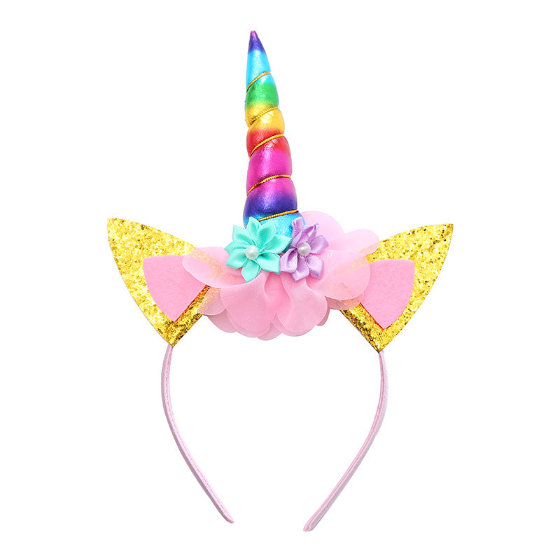 Wholesale Kids Unicorn Halloween Birthday Party Headband