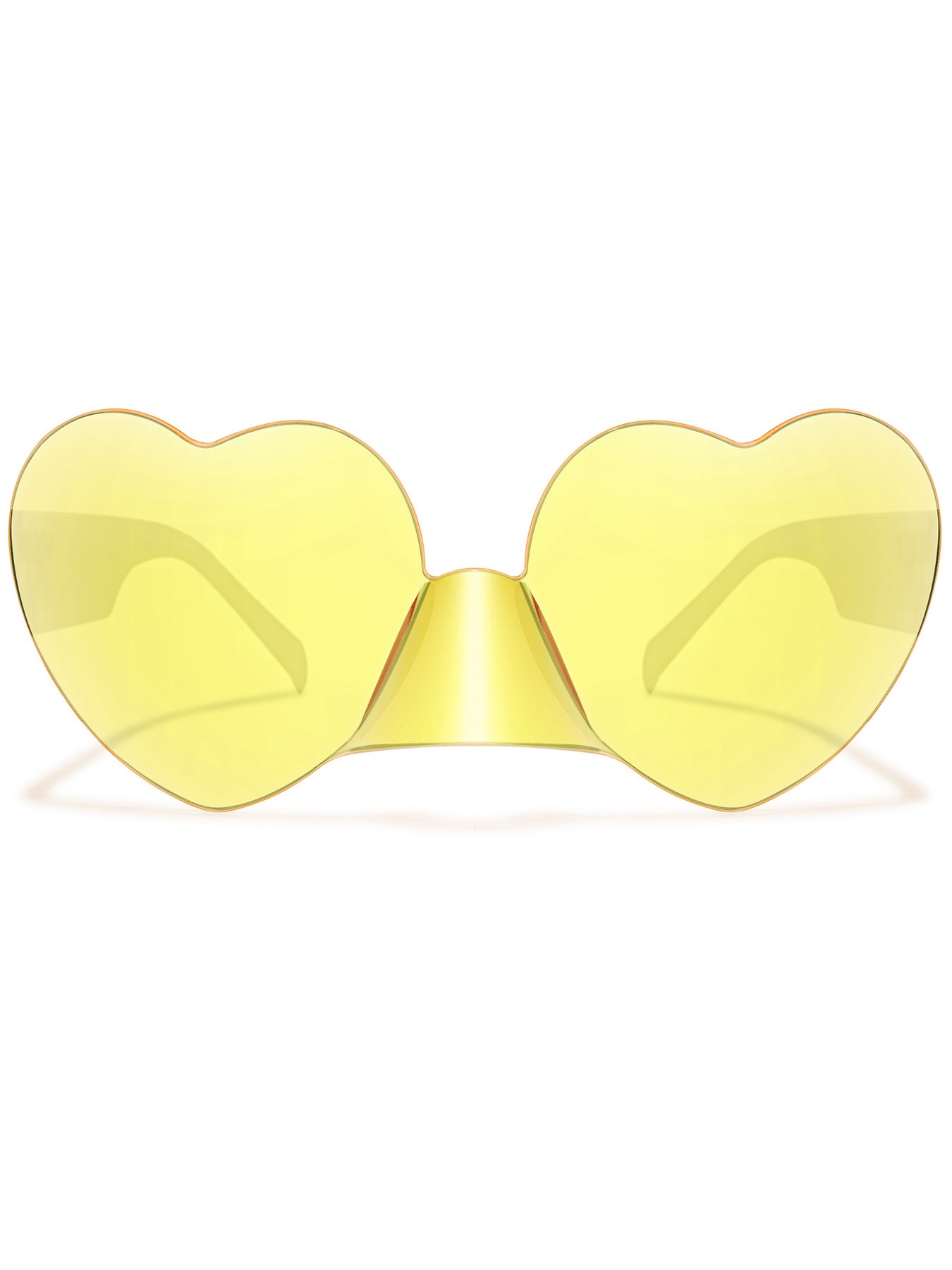 Wholesale Peach Heart Sunglasses Fashionable Candy Color Sunglasses