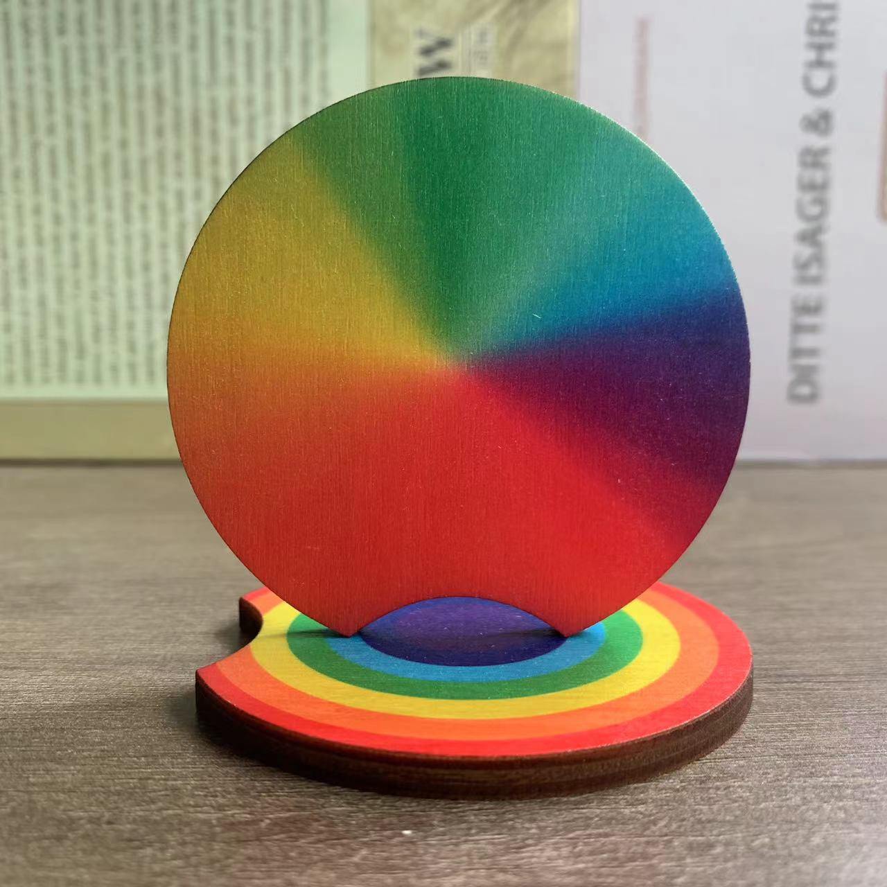 Wholesale American Style Wooden Car Coaster