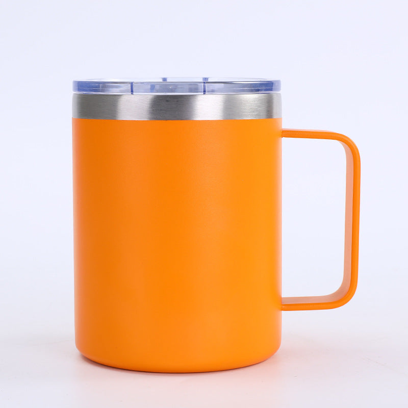 Wholesale 12oz Simple  Mug 304 Stainless Steel Double Layer Thermos Mug