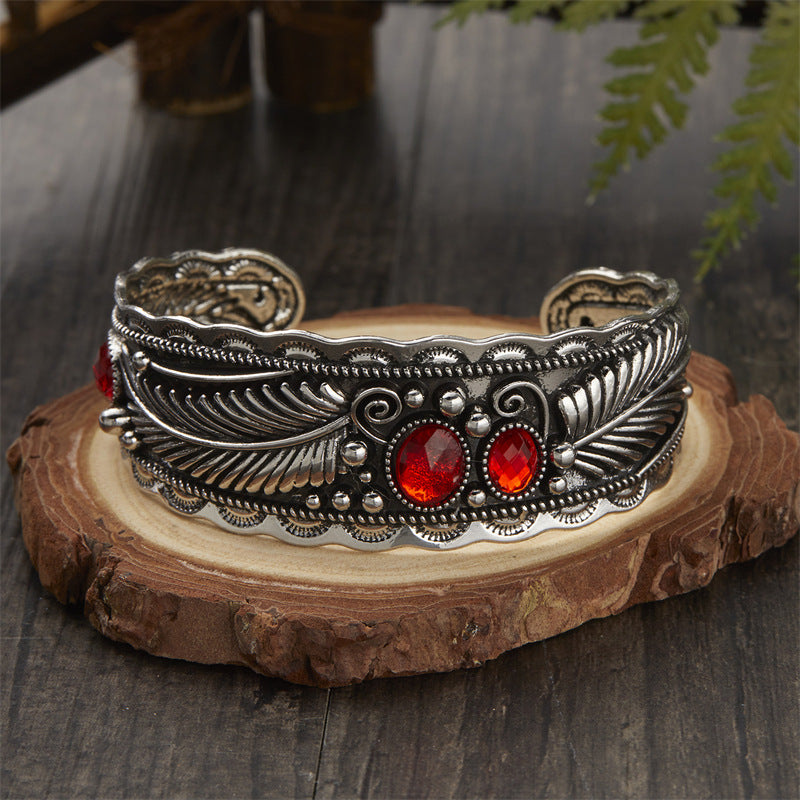 Wholesale Copper Oval Turquoise Bracelet