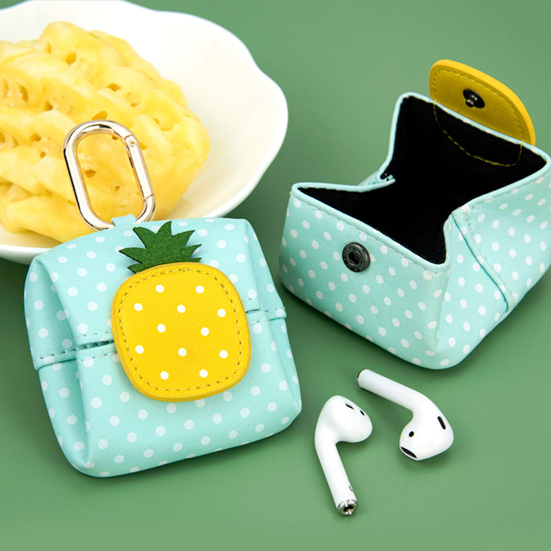 Wholesale Creative Fruit Pattern Small Wallet Keychain