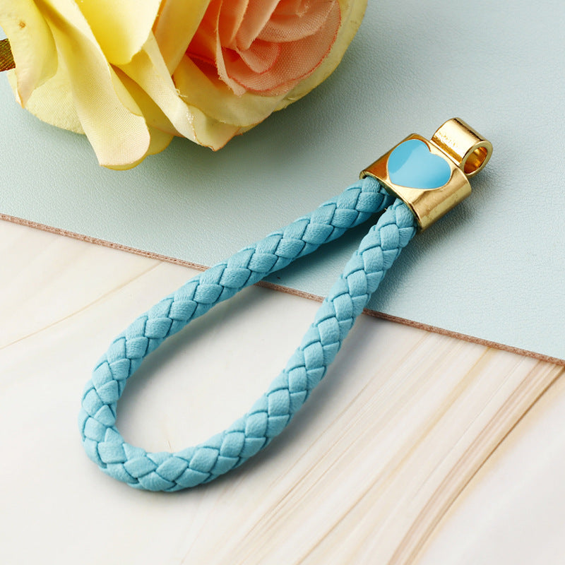 Wholesale Crystal studded diamond elephant cute metal keychain