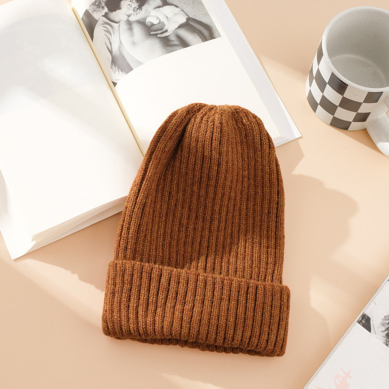 Wholesale Candy Colored Acrylic Melon Skin Hat