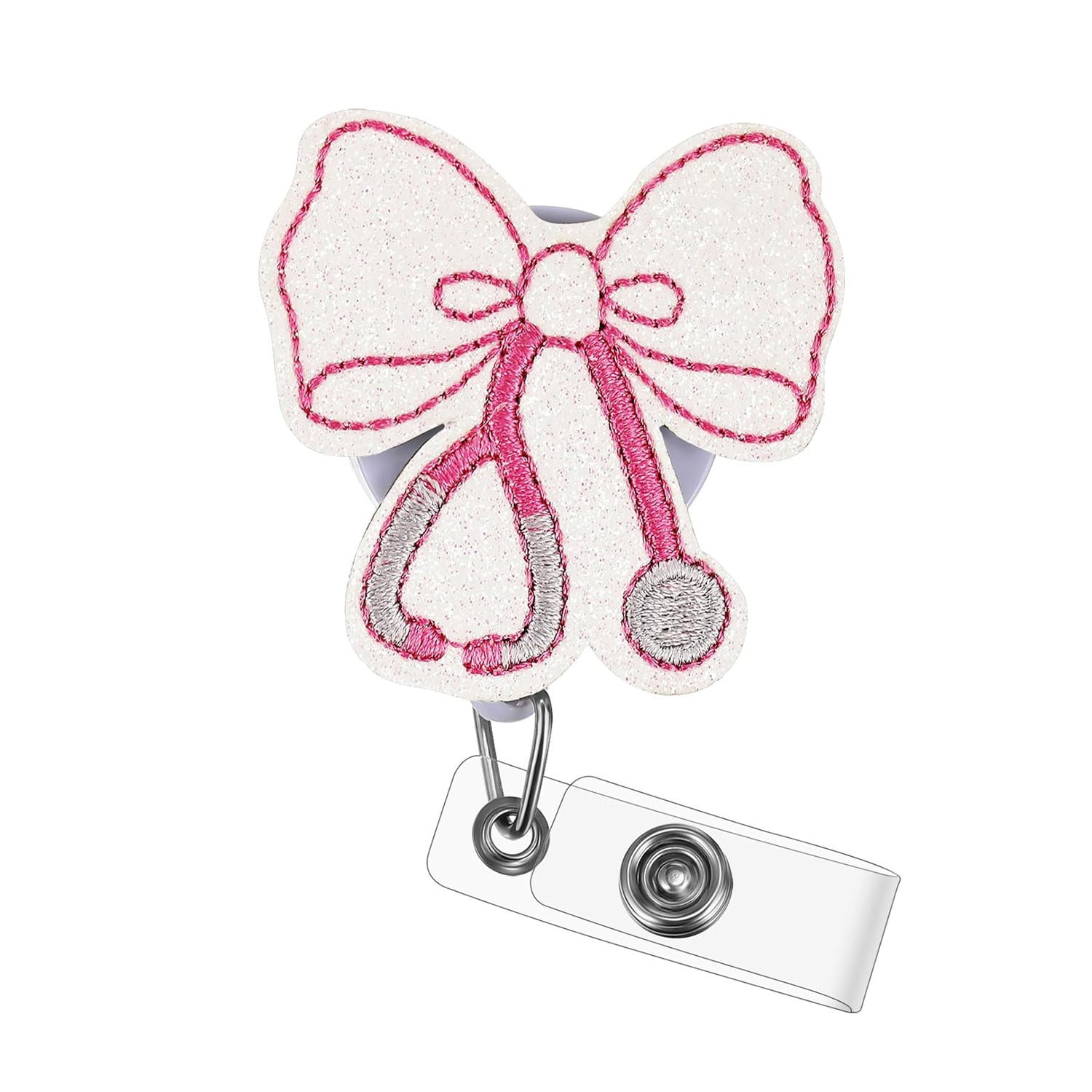 Wholesale Nurse ID Clip Decoration Embroidered Cloth Sticker