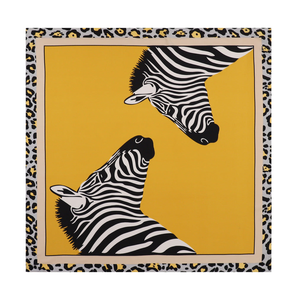 Wholesale Zebra Printed Polyester Scarves