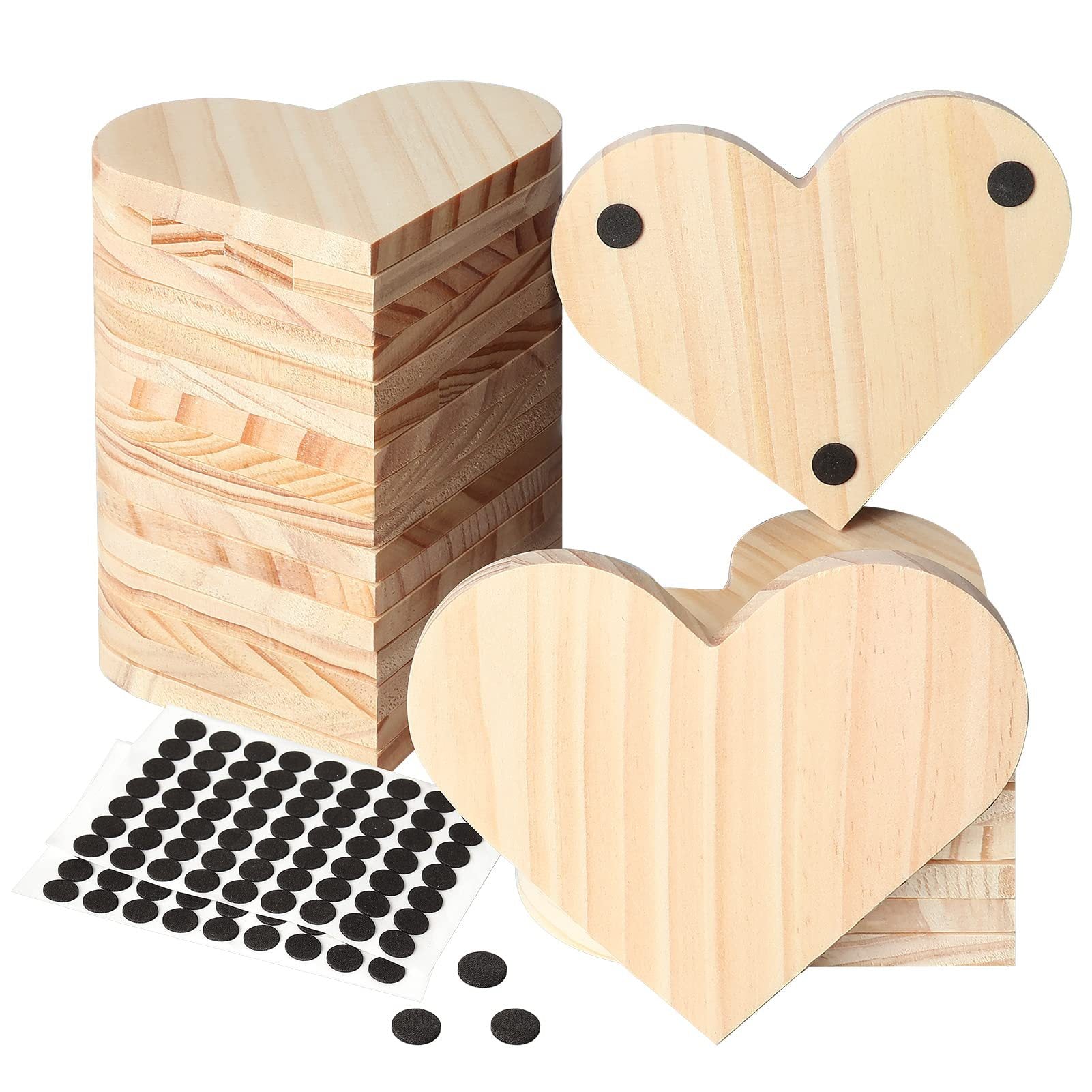 Wholesale Factory direct wooden coasters logo lettering square round love wooden coasters household wooden coasters