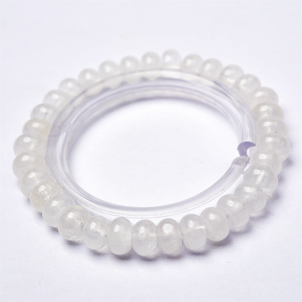 Wholesale  6mm natural stone abacus beads bracelet