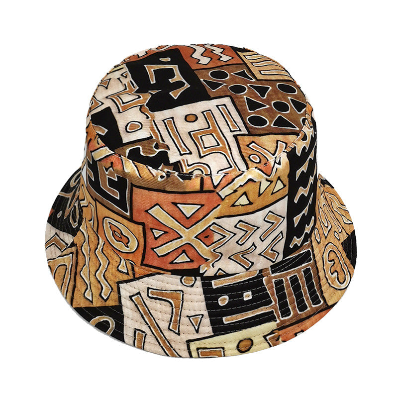 Wholesale Bohemian Style Outdoor Sun Visor Double-sided Bucket Hat