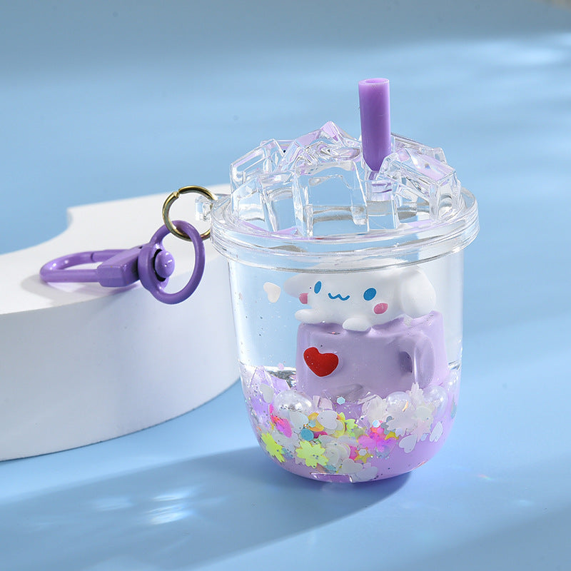 Wholesale Acrylic   Sand Keychain