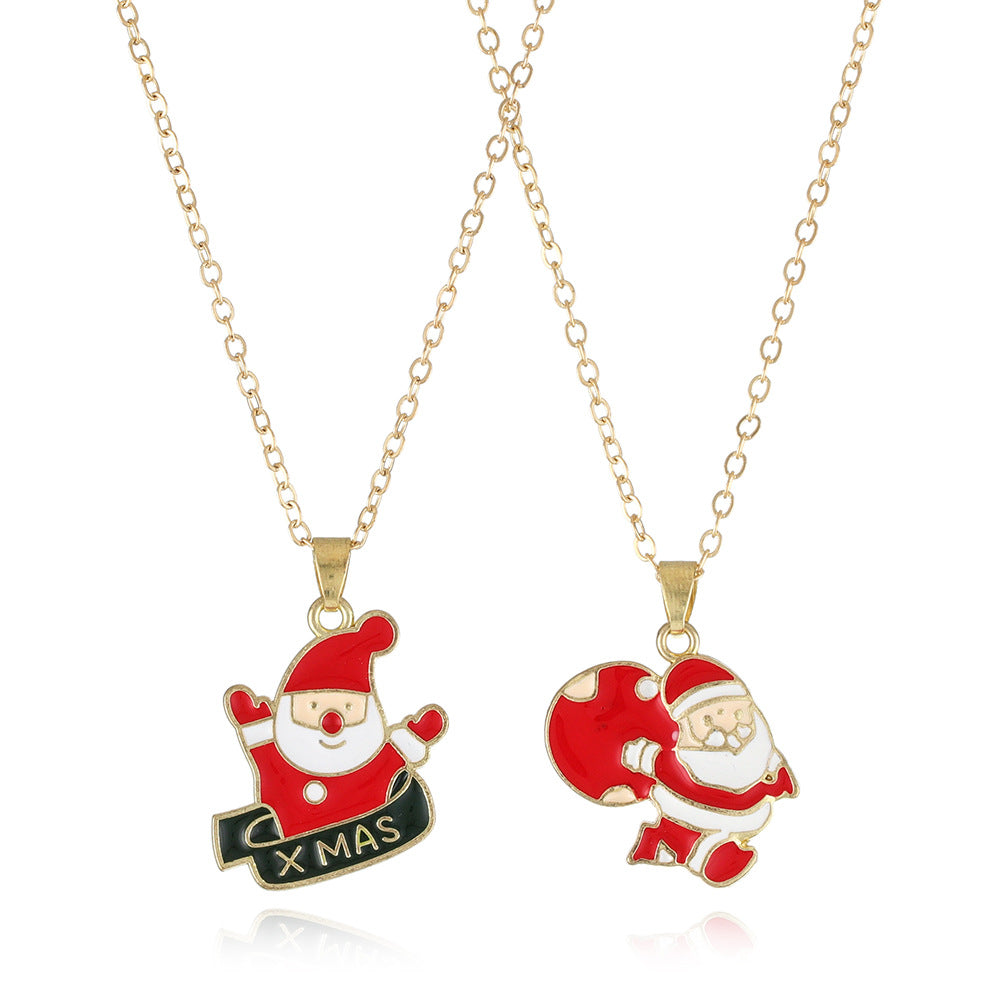 Wholesale Christmas Collection Pendant Alloy Necklace