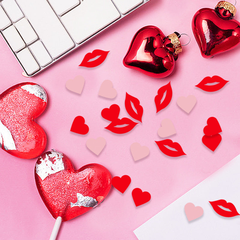 Wholesale Valentine's Day Love Lips Confetti Decoration