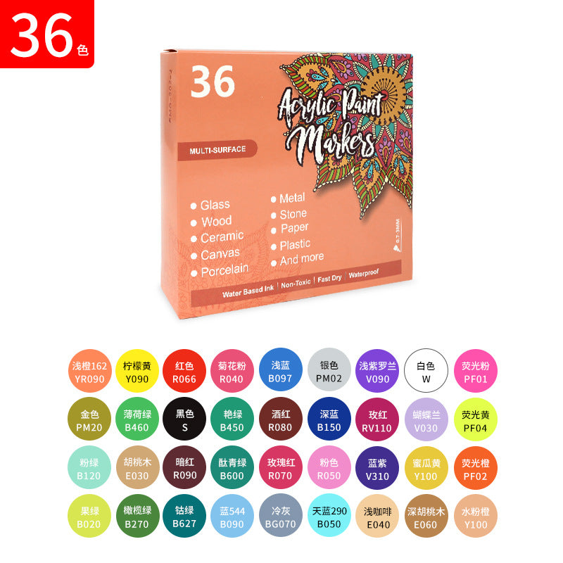 Wholesale Graffiti Diy Painting Nail Art Water-based Acrylic Pen