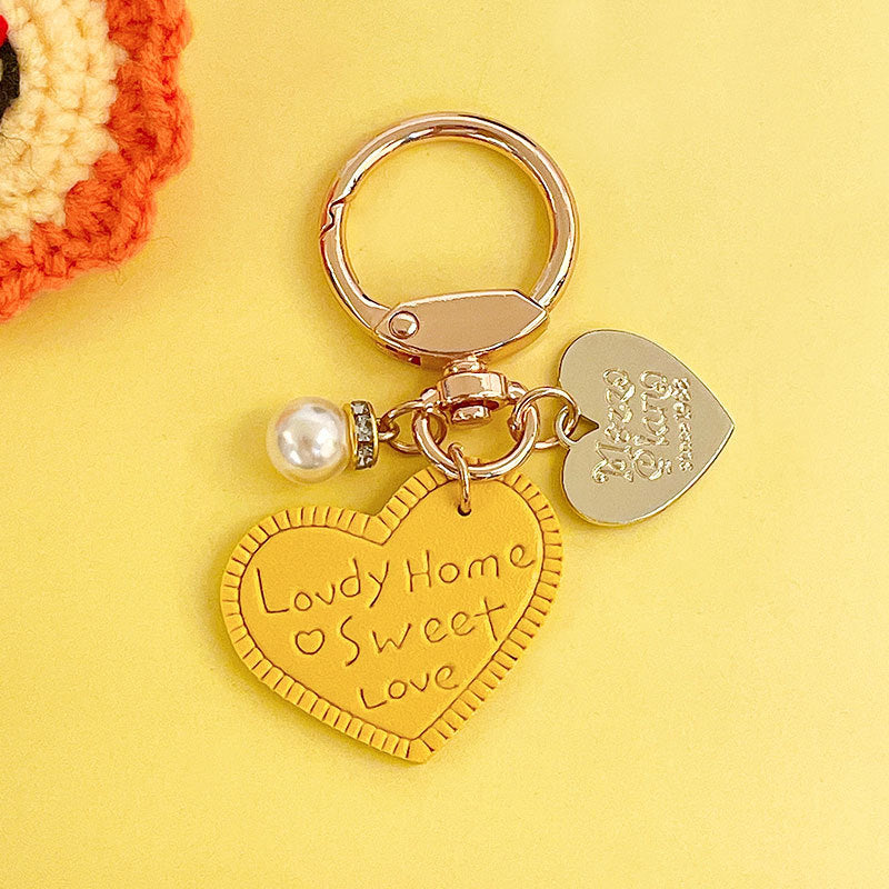 Wholesale Mother's Day Leather Love Keychains