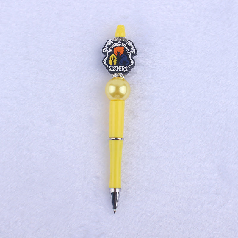 Wholesale Creative DIY Cartoon Cute Silicone Color Plastic Multifunctional Pen Ballpoint Pen