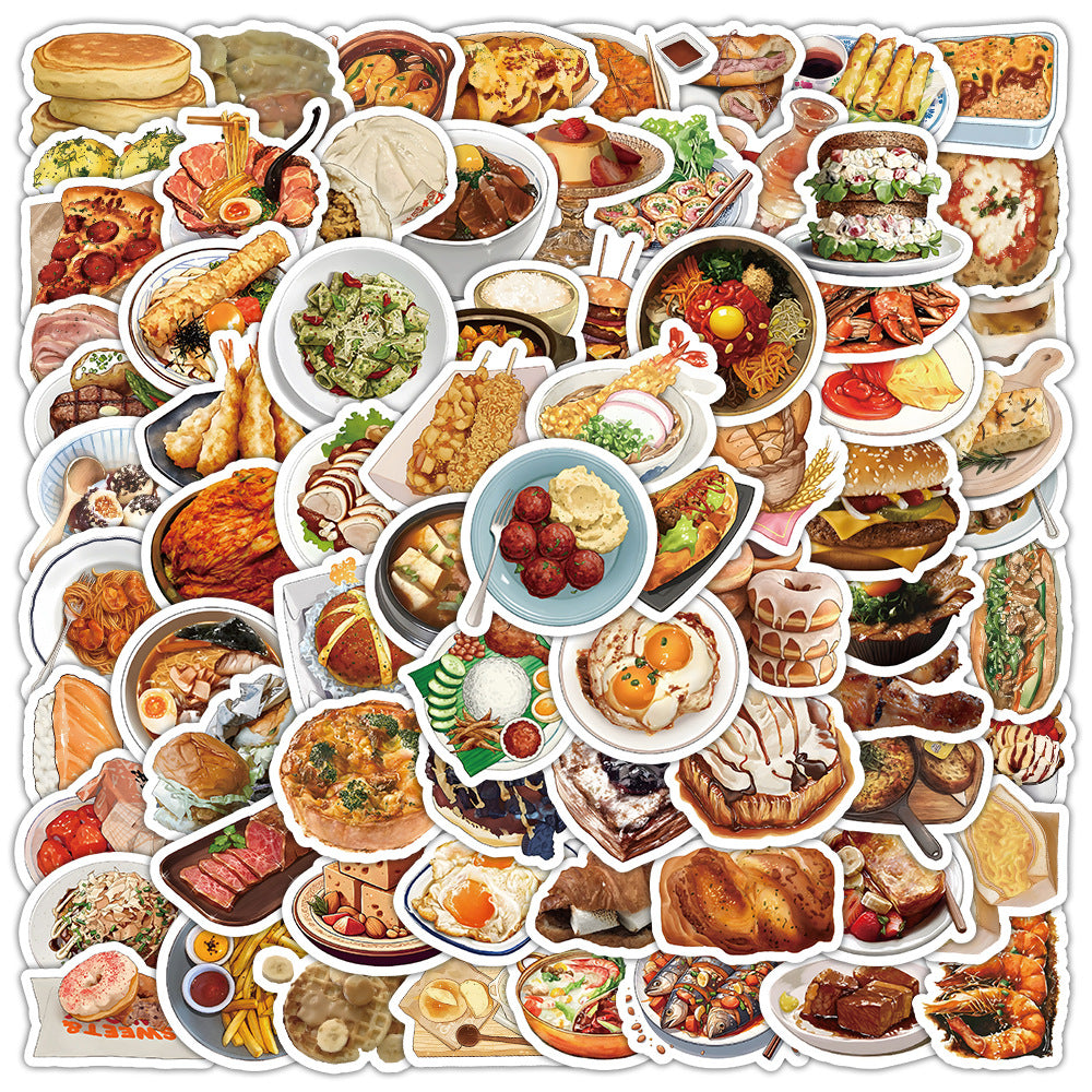 Wholesale 100 Cute Cartoon Colorful Graffiti Small Stickers Waterproof Vinyl Stickers
