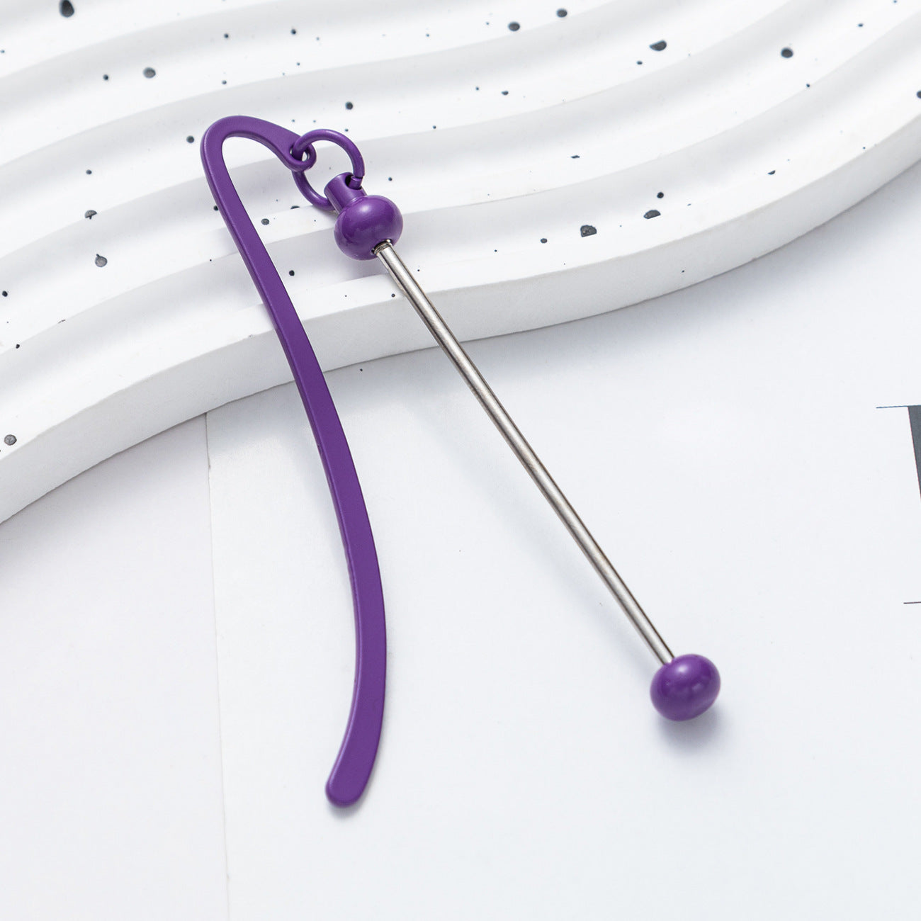 Wholesale DIY Beadable Bookmarks Metal DIY for Beaded Blank Bar