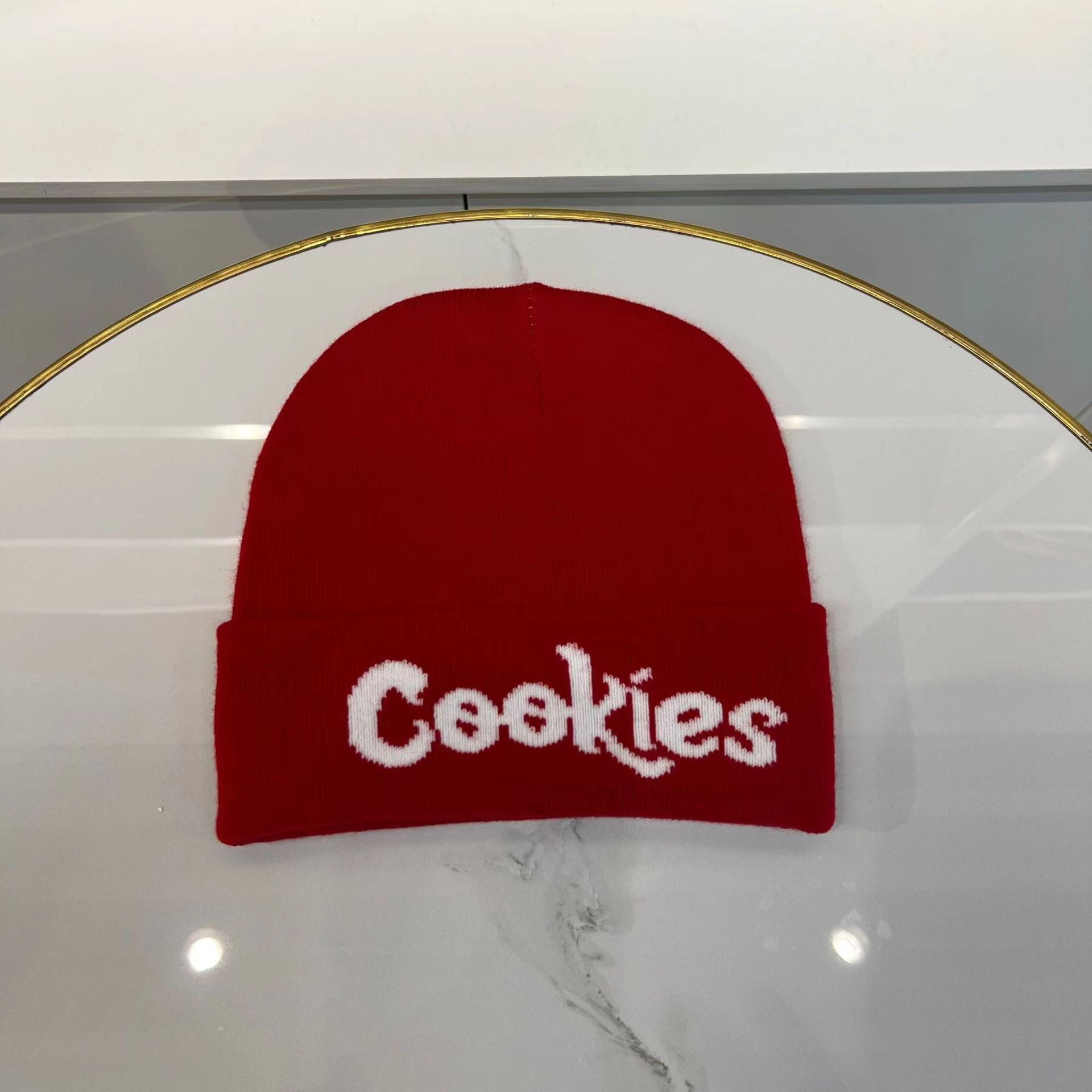 Wholesale autumn and winter pullover warm cookies wool hip-hop hat