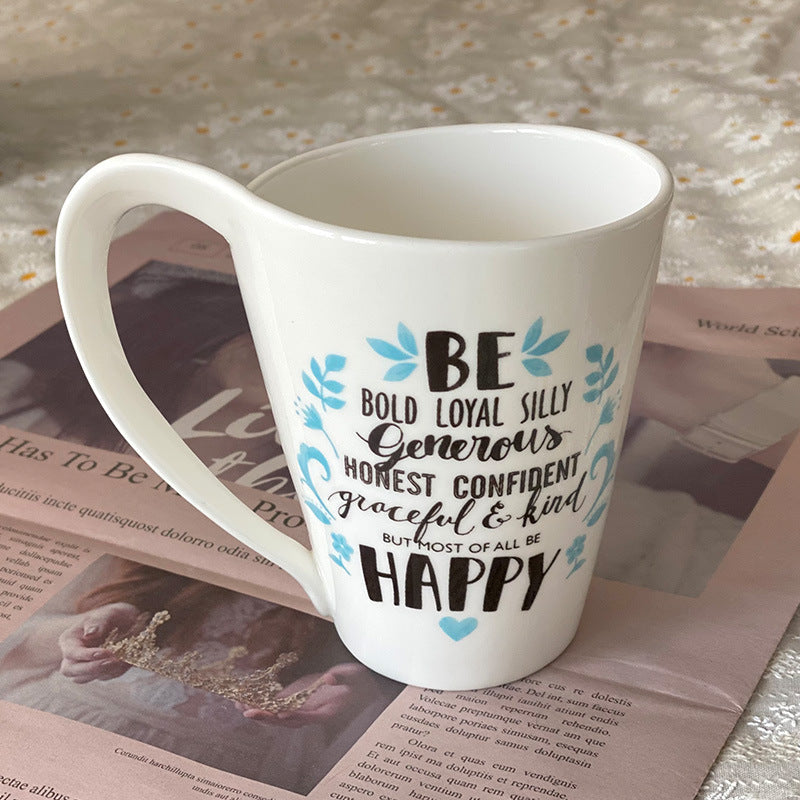 Wholesale Vintage Floral Ceramic Mugs